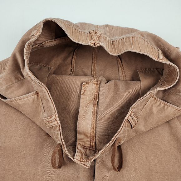 J. Jill Pants Womens 16 Regular Wide Leg Cropped Mauve Brown Drawstring (36x24) - Picture 5 of 10